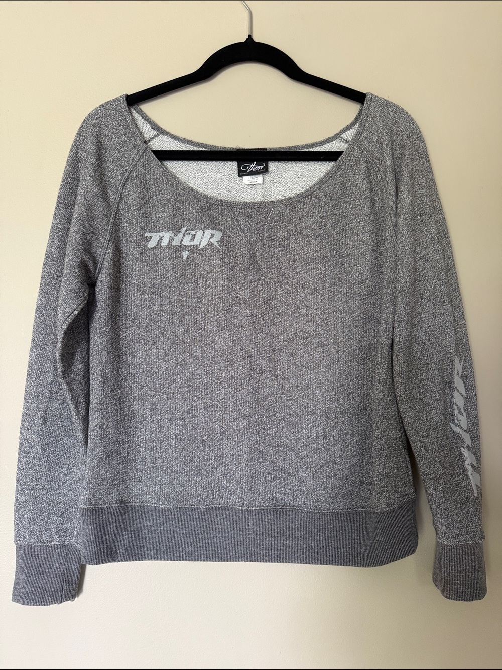 Thor motocross light weight off shoulder fleece, medium